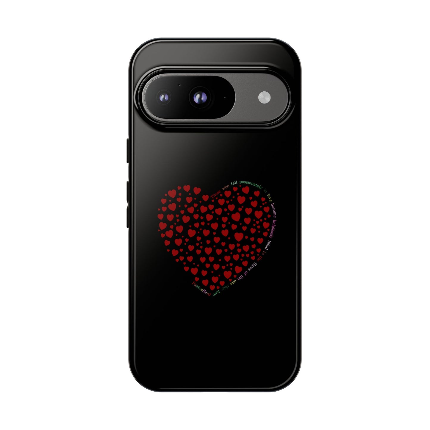 Fundas de corazón rojo para teléfonos iPhone, Galaxy, Google Pixel (54 tipos)