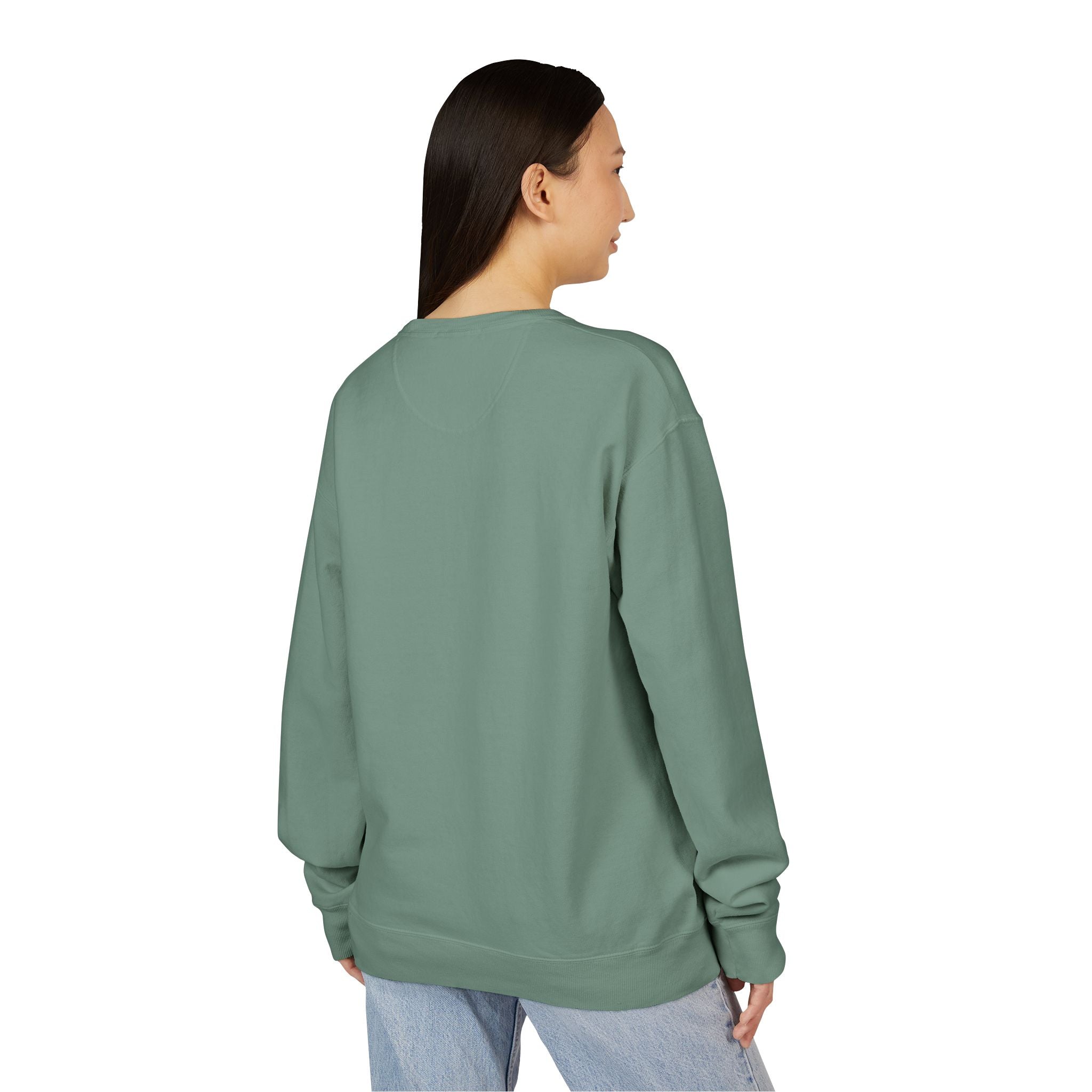 Old Money Nautical Heritage Crewneck - The Last Drift II (Paris Aesthetic Garment-Dyed Sweatshirt)