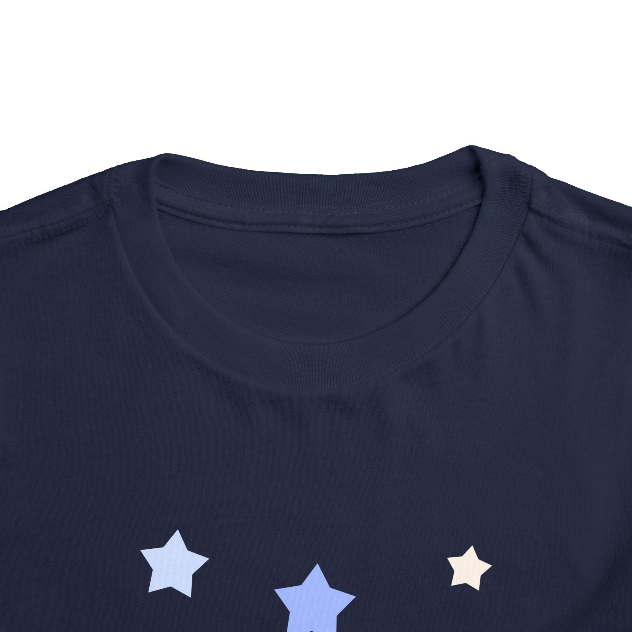Toddler Boys' & Girls' Cassiopeia Constellation Graphic T-Shirt - W-Shape 100% Cotton Kids short-sleeve t-shirt