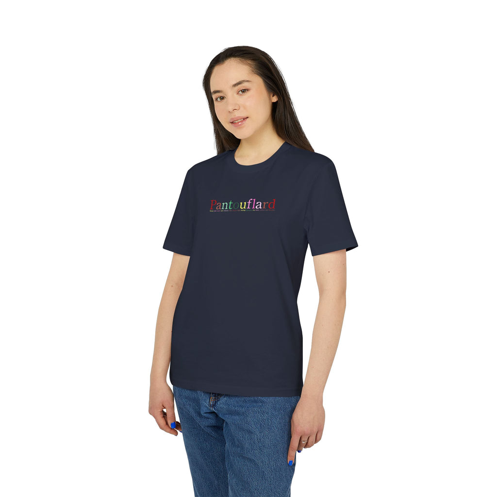Men's & Women's Black Organic Cotton T-Shirt - Premium Sustainable Graphic Tee