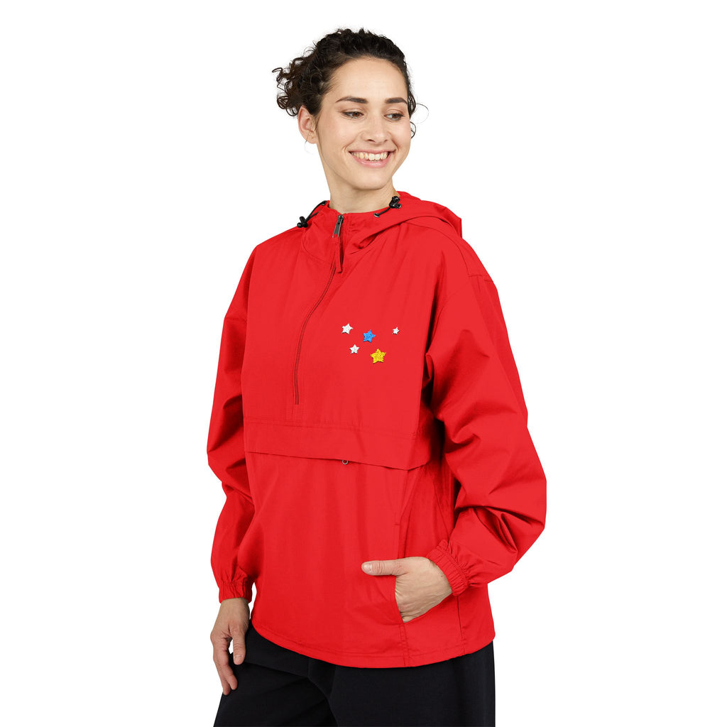 Champion Men's & Women's Cassiopeia Constellation Embroidered Anorak - W-Shape Packable Jacket