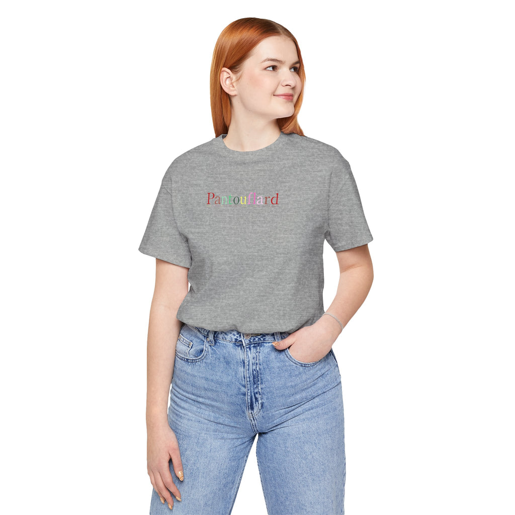 Unisex Minimalist Logo T-Shirt - 100% Airlume Cotton Soft Jersey Tee