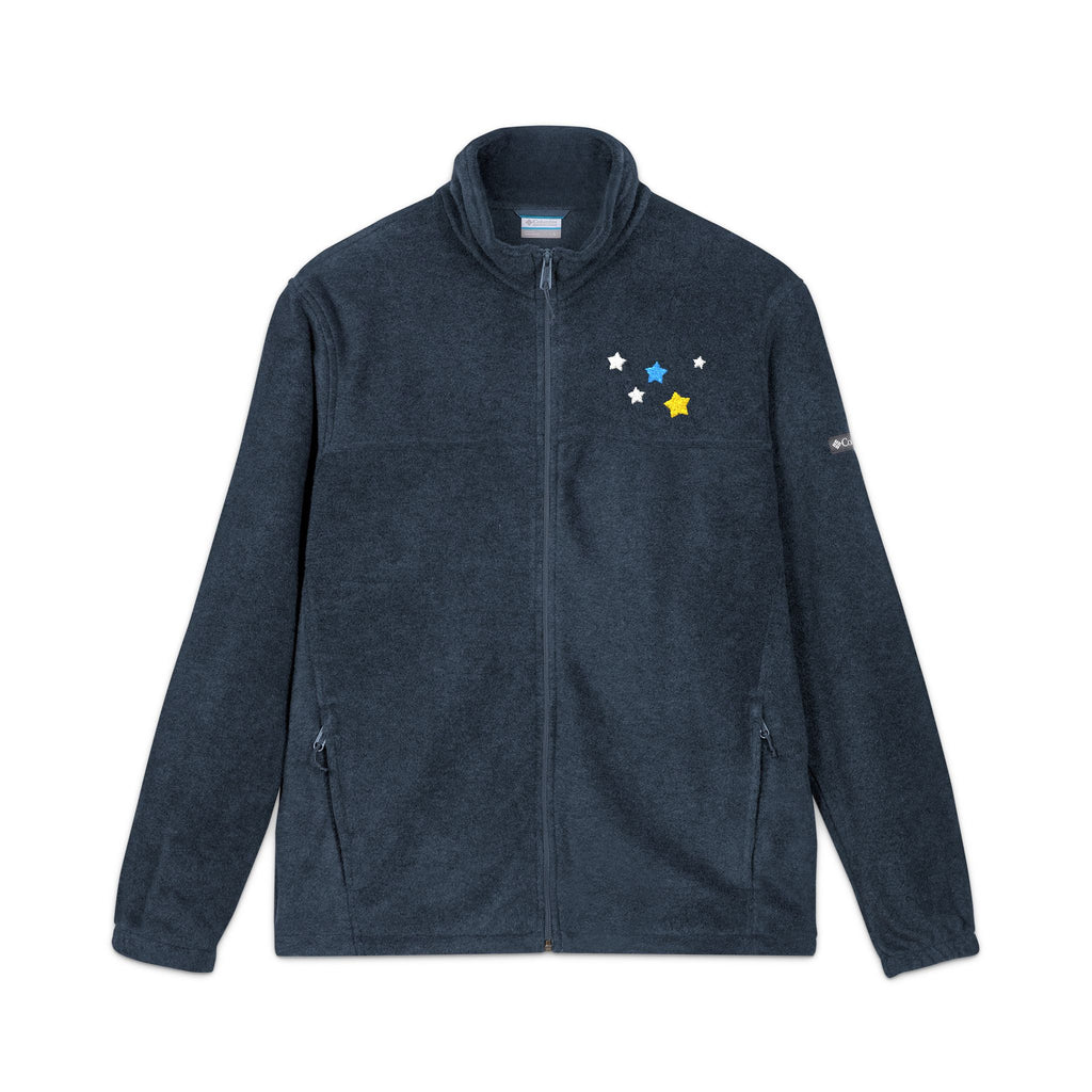 Columbia Cassiopeia Constellation Embroidered Fleece - Dual Embroidered Full-Zip MTR Jacket