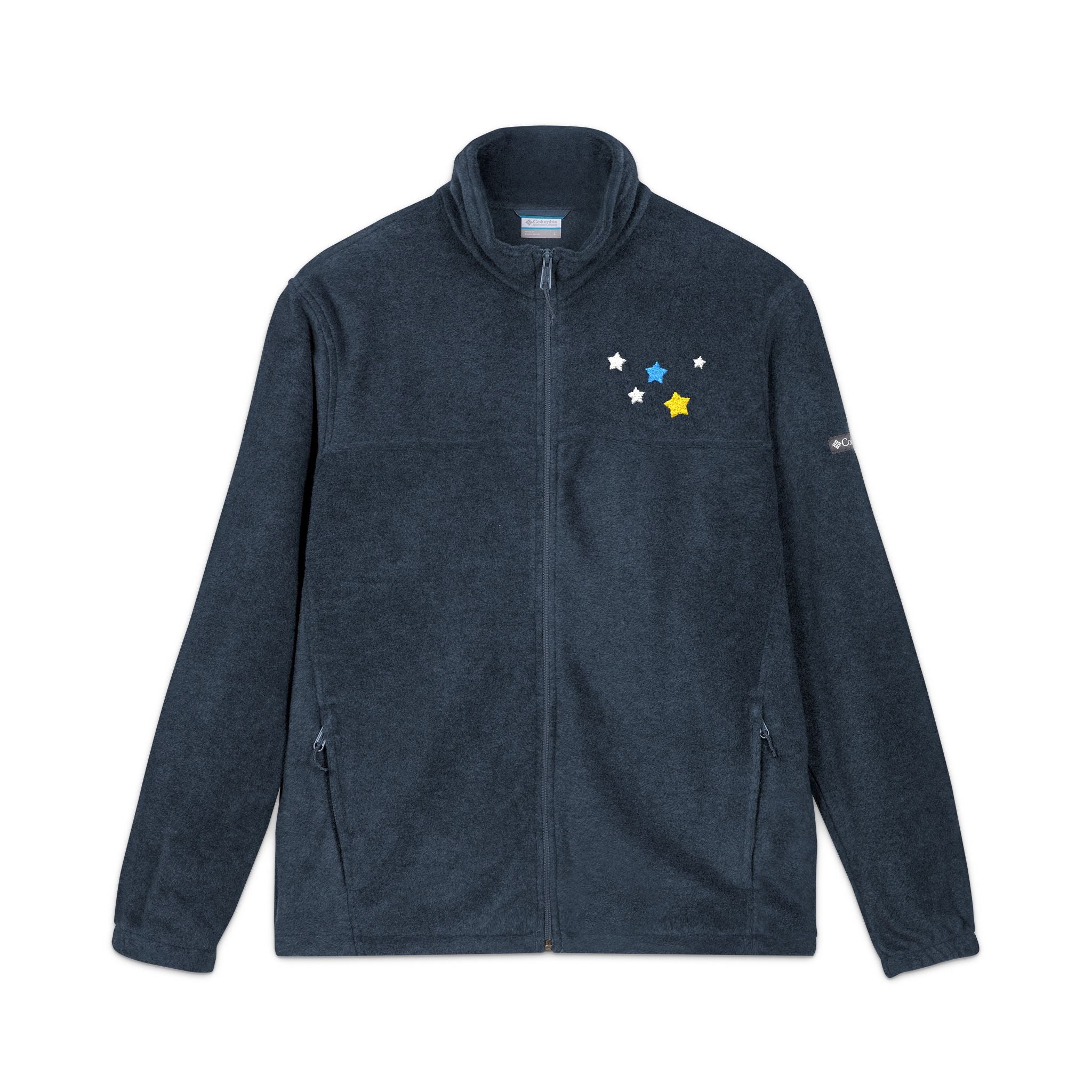 Columbia Cassiopeia Constellation Embroidered Fleece - Dual Embroidered Full-Zip MTR Jacket