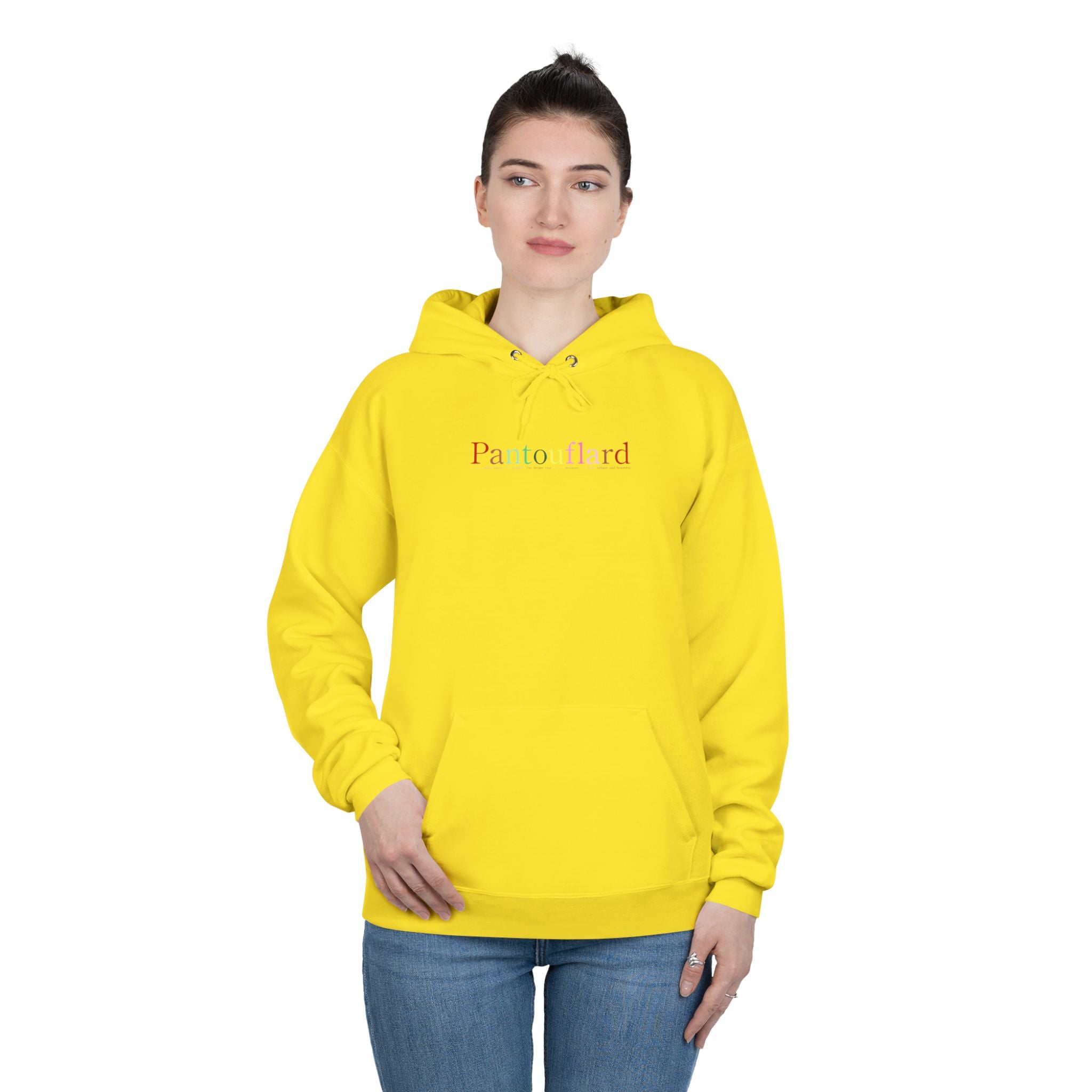 Graphic Eco-Fleece Hoodie | Sustainable Cotton Blend Pullover