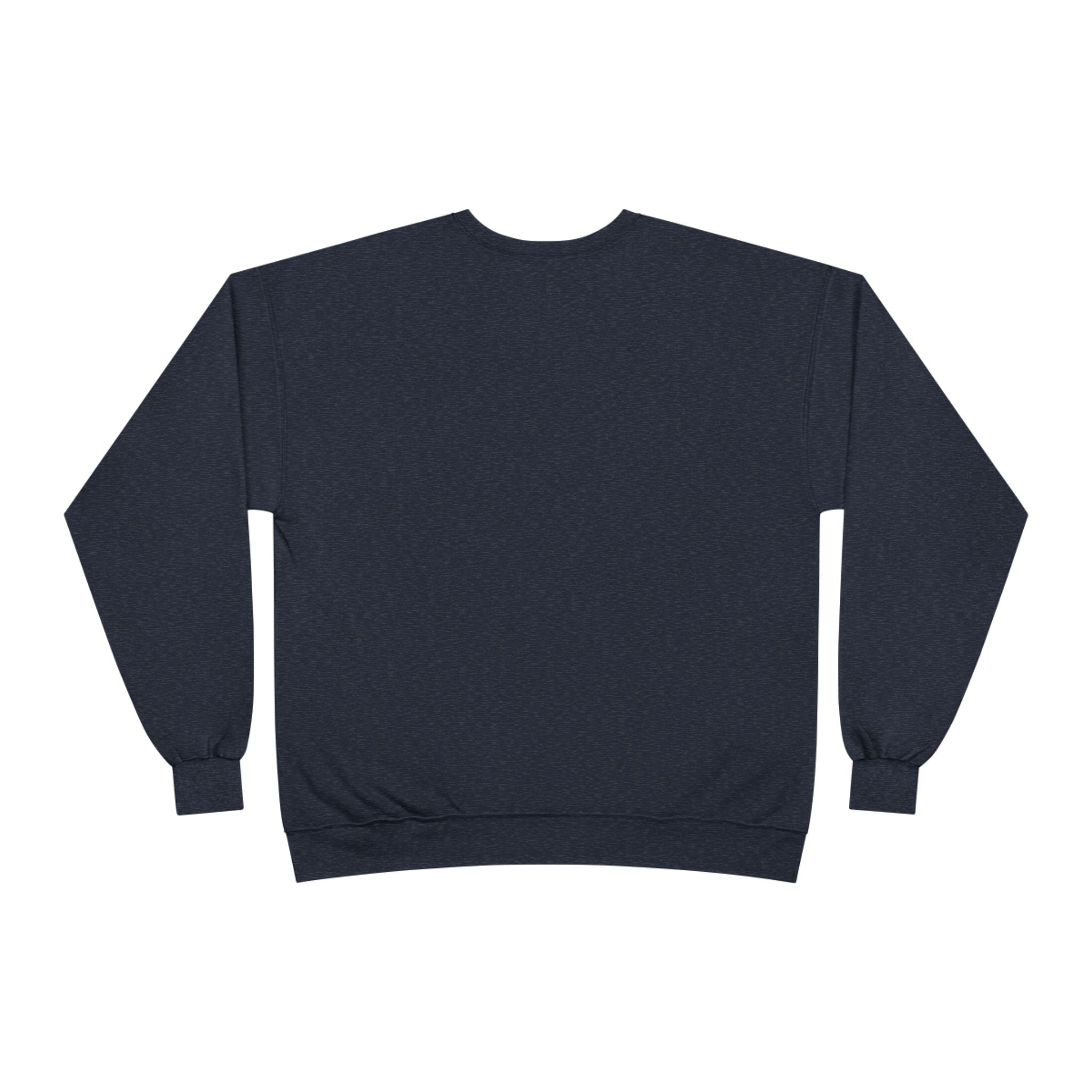 Sustainable Pantouflard Logo Crewneck - Hanes EcoSmart Fleece Sweatshirt (Essential Streetwear)