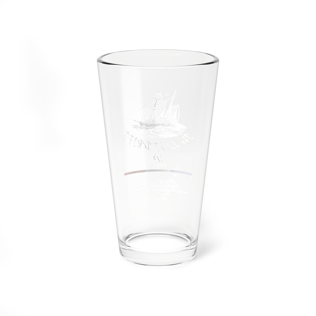 Clear Pantouflard 'The Last Drift' Nautical Solid Glass Mixer