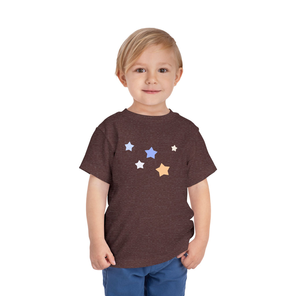 Toddler Boys' & Girls' Cassiopeia Constellation Graphic T-Shirt - W-Shape 100% Cotton Kids short-sleeve t-shirt
