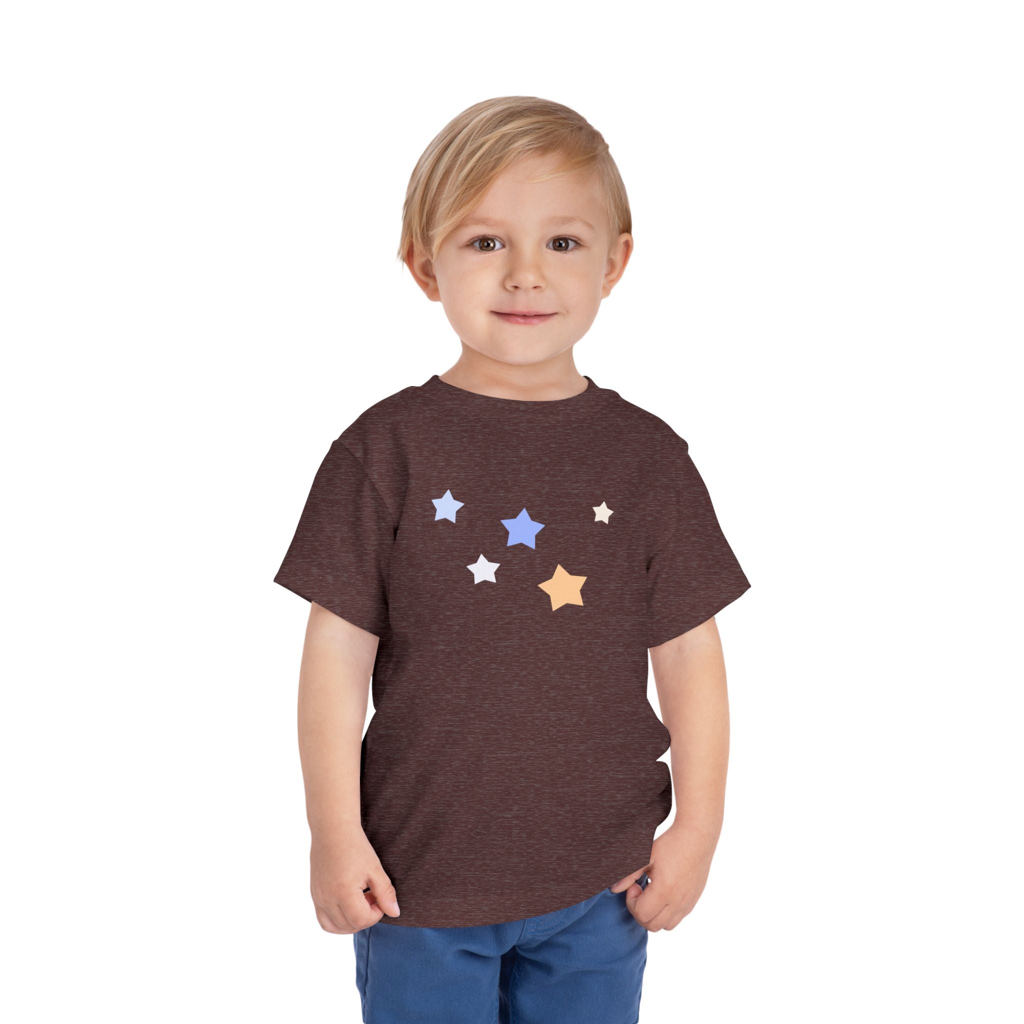 Toddler Boys' & Girls' Cassiopeia Constellation Graphic T-Shirt - W-Shape 100% Cotton Kids short-sleeve t-shirt