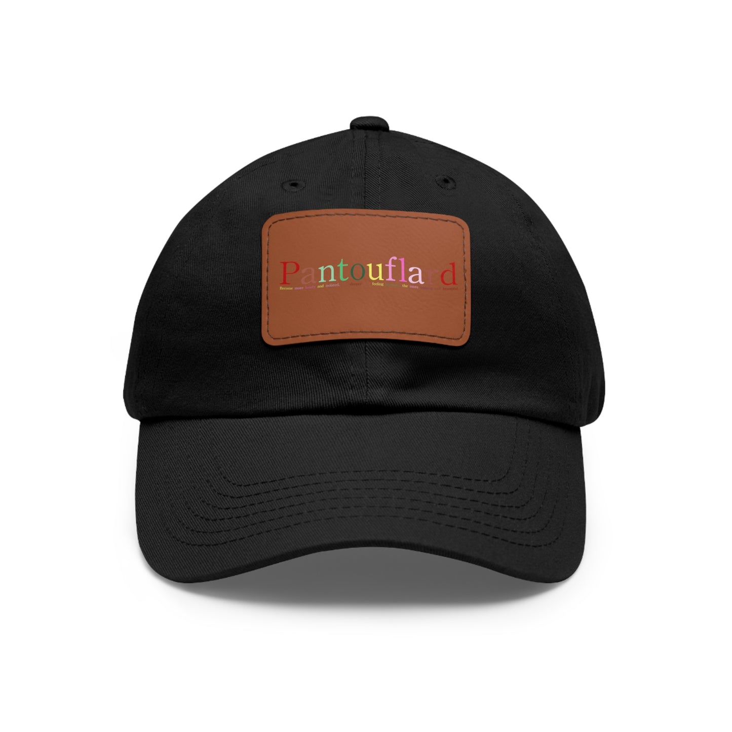 Gorra clásica para papá con parche de cuero - Gorra casual elegante, regalo para papás, aventuras al aire libre, Día del Padre, uso diario