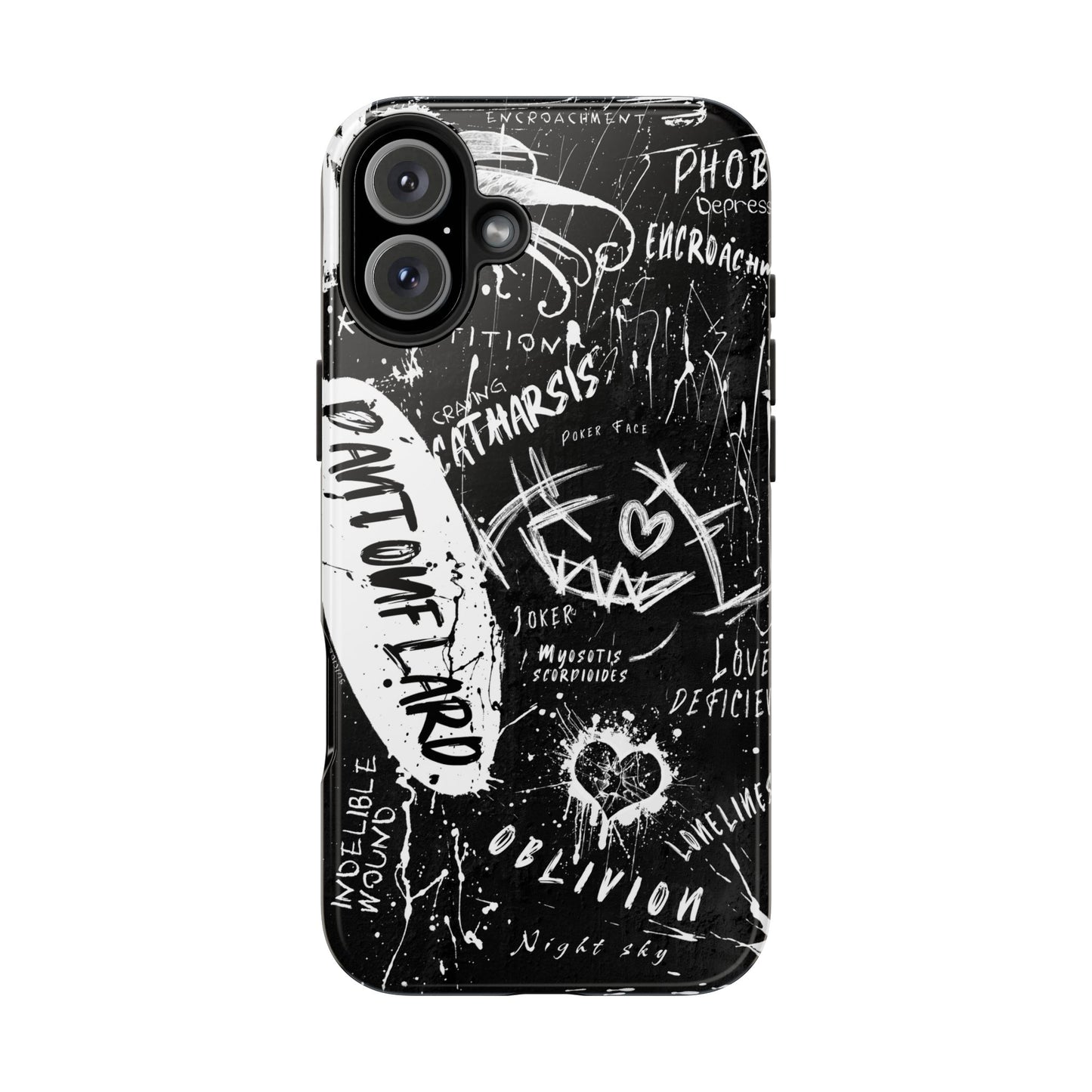 Edgy iPhone Cases for Tough Love - Perfect for Teens and Young Adults, Trendy Art, Unique Gift, Phone Accessories