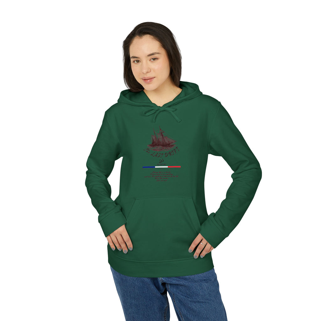 Old Money Yacht Club Hoodie - The Last Drift I (Authentic Adidas Sporty Rich Fleece)