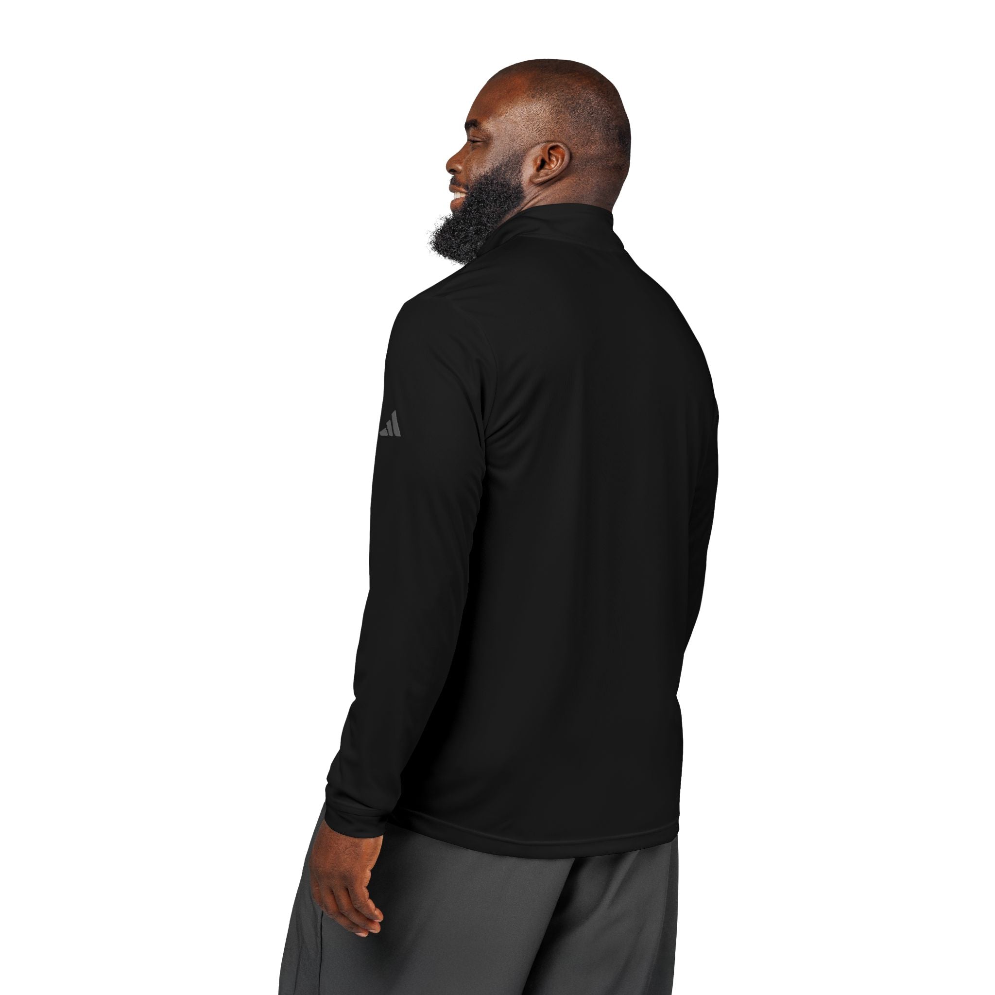 Adidas Cassiopeia Constellation Embroidered Quarter-Zip - W-Shape Performance Pullover