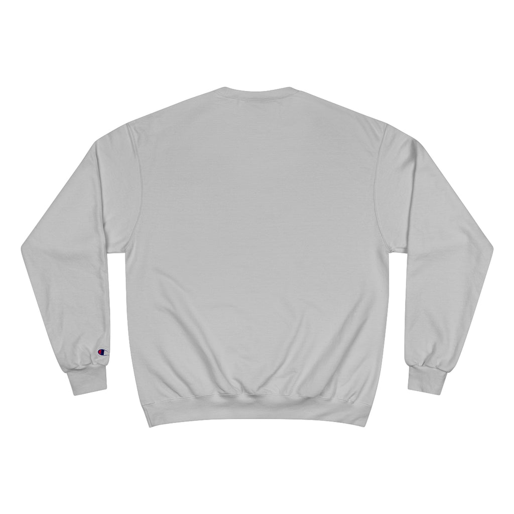 Old Money Equestrian Champion Crewneck - Royal White Carriage (Authentic Varsity Streetwear)