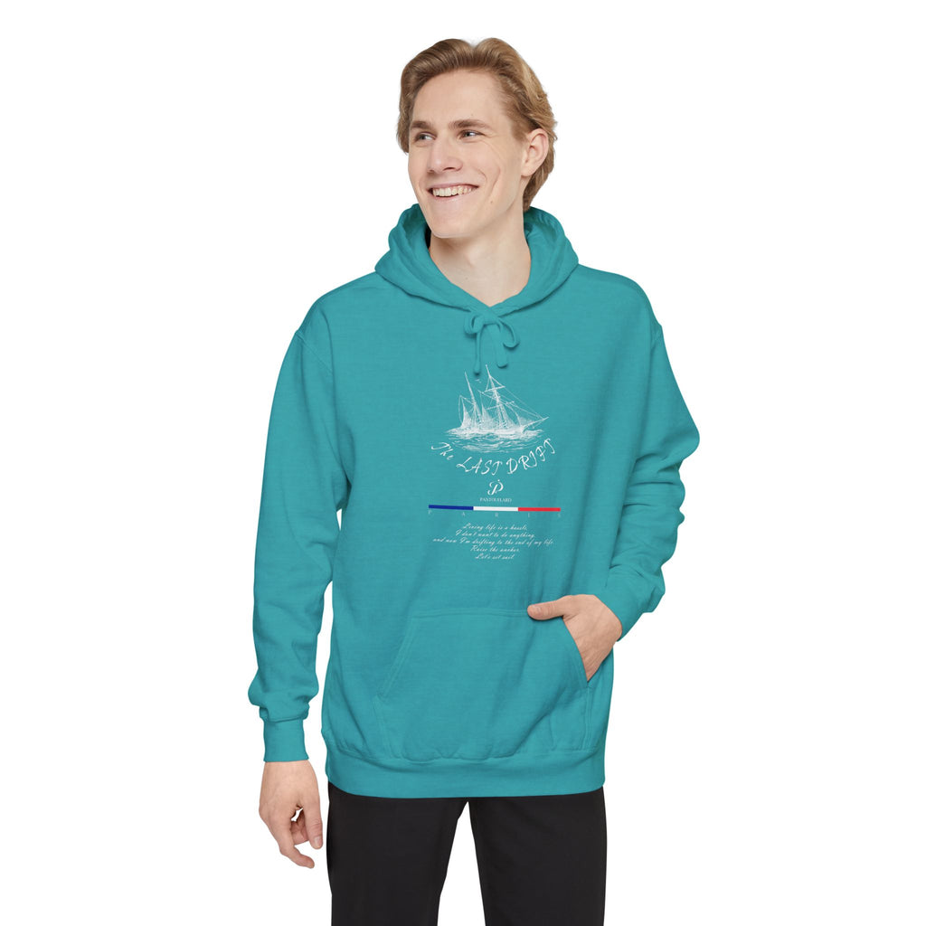 Old Money Nautical Heritage Hoodie - The Last Drift II (9.5oz Garment-Dyed Fleece)