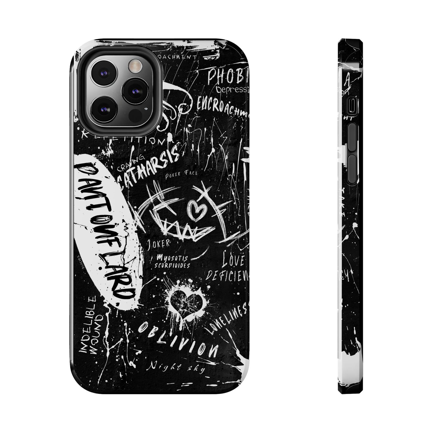 Edgy iPhone Cases for Tough Love - Perfect for Teens and Young Adults, Trendy Art, Unique Gift, Phone Accessories