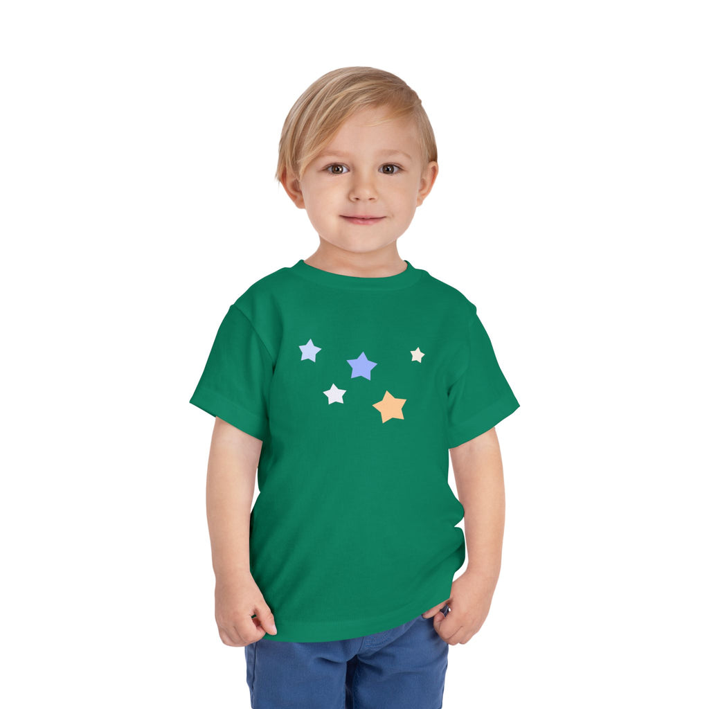 Toddler Boys' & Girls' Cassiopeia Constellation Graphic T-Shirt - W-Shape 100% Cotton Kids short-sleeve t-shirt