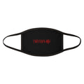Typography Print Mixed-Fabric Face Mask