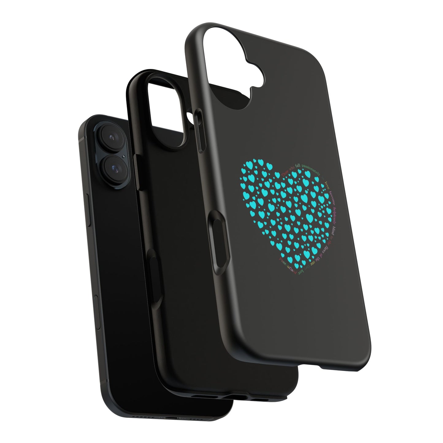 Fundas Mint Heart para teléfonos iPhone, Galaxy, Google Pixel (54 tipos)