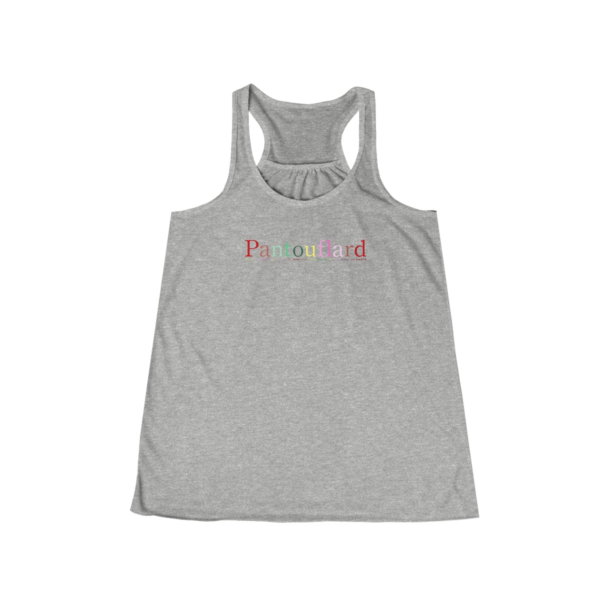 Women's Flowy Racerback Tank Top - Soft Poly Viscose Blend Summer Sleeveless Shirt