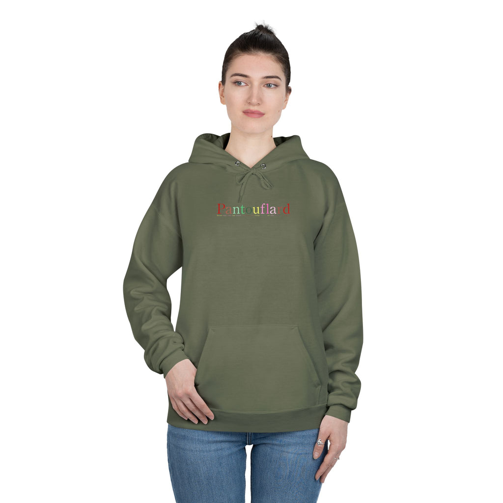 Pantouflard Graphic Eco-Fleece Hoodie | Sustainable Cotton Blend Pullover