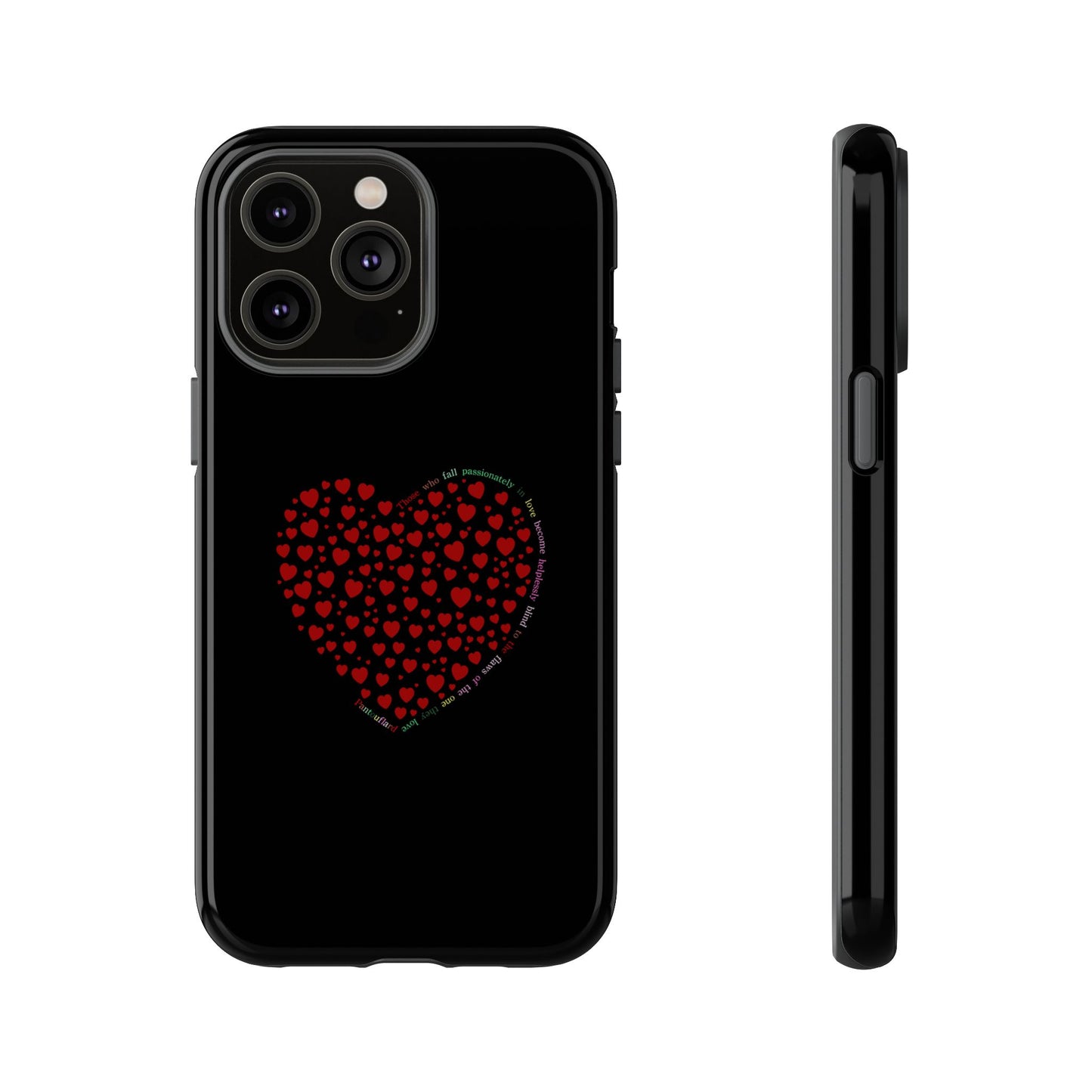 Fundas de corazón rojo para teléfonos iPhone, Galaxy, Google Pixel (54 tipos)