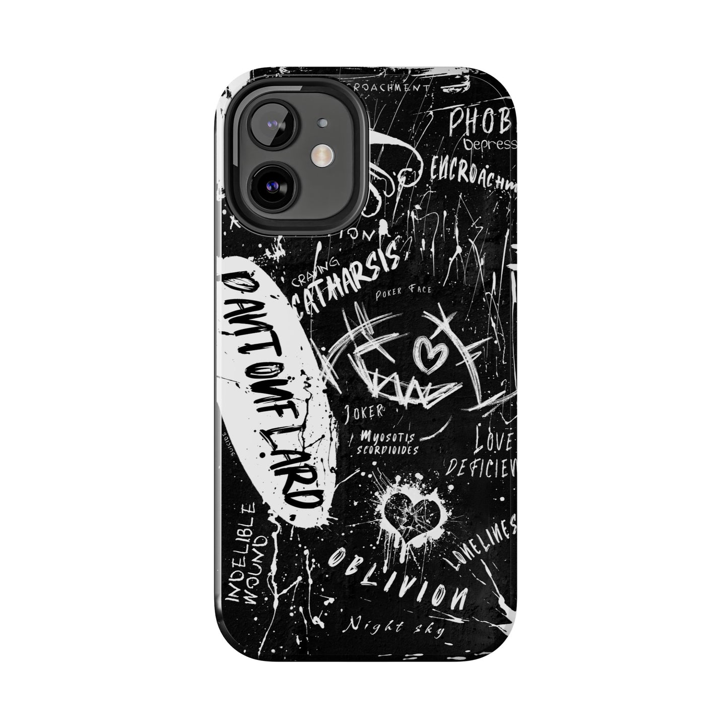 Edgy iPhone Cases for Tough Love - Perfect for Teens and Young Adults, Trendy Art, Unique Gift, Phone Accessories