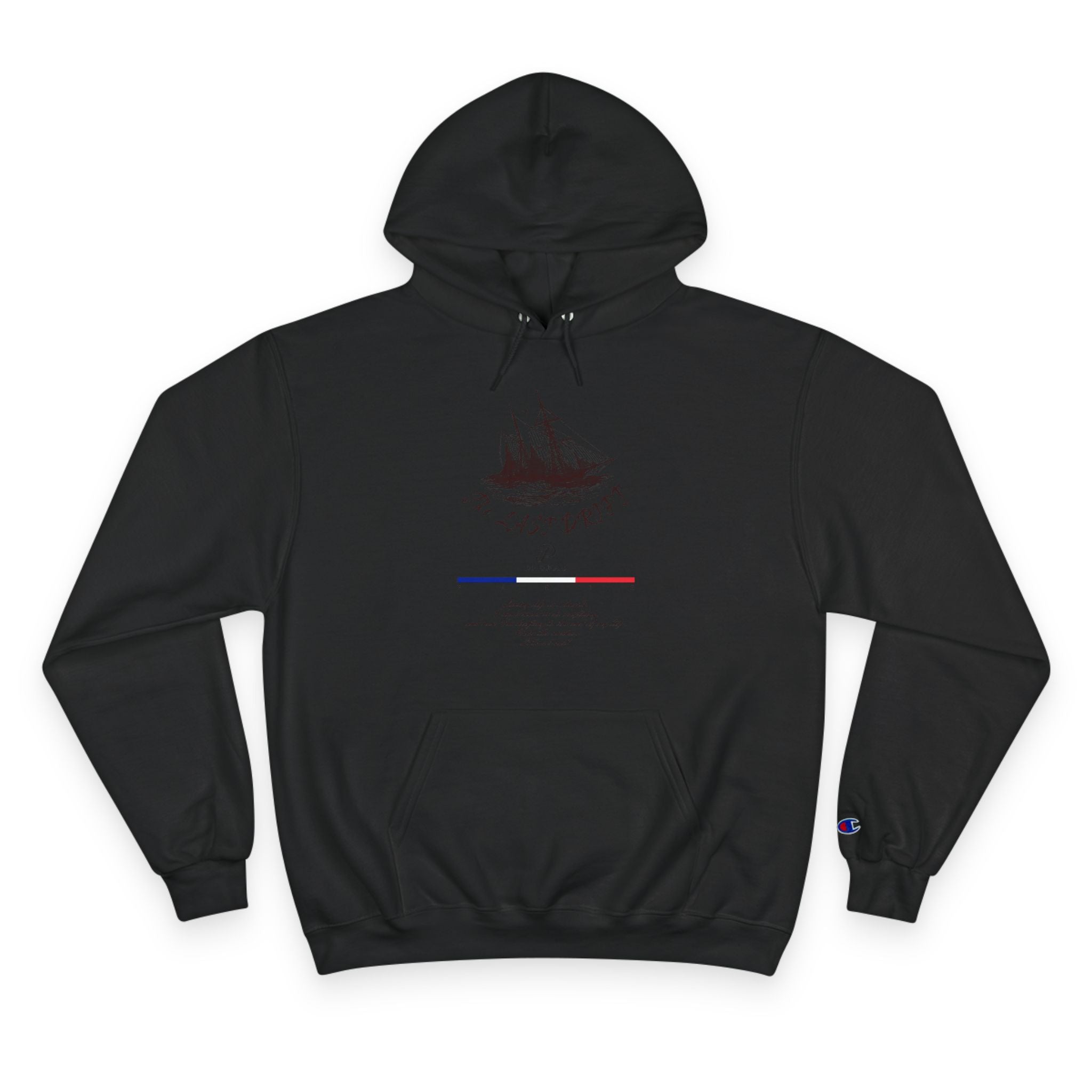 Old Money Nautical Heritage Hoodie - The Last Drift I (Champion Authentic Eco-Fleece)