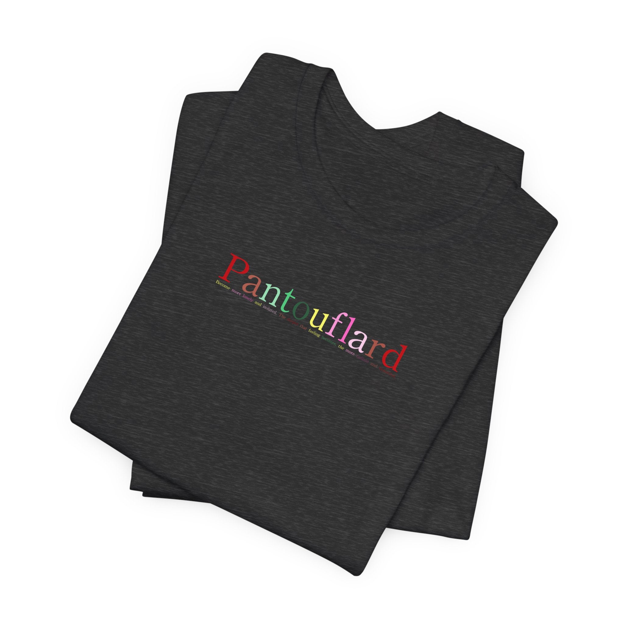 Unisex Minimalist Logo T-Shirt - 100% Airlume Cotton Soft Jersey Tee