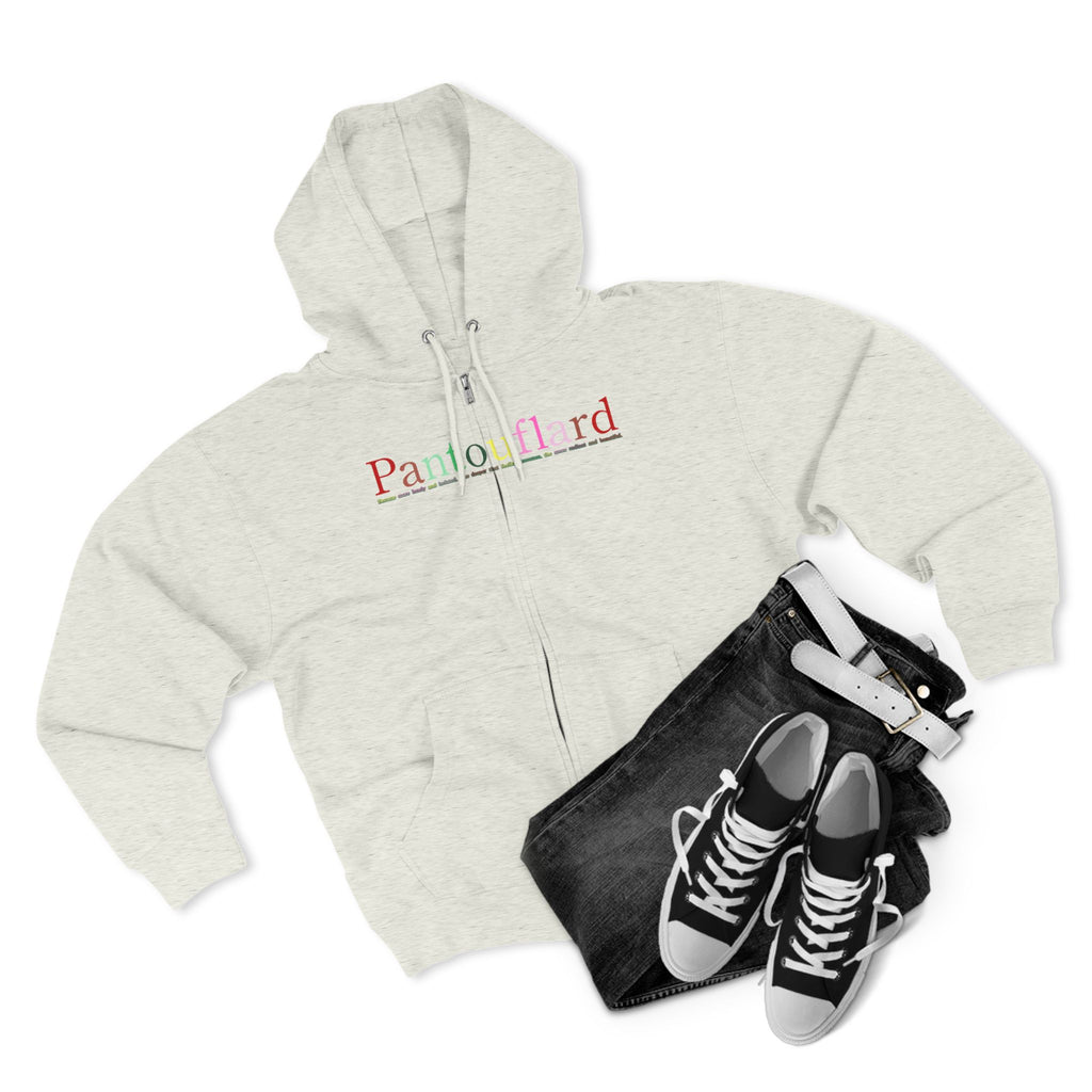 Text Zip Hoodie | Lane Seven Fleece with YKK Zipper