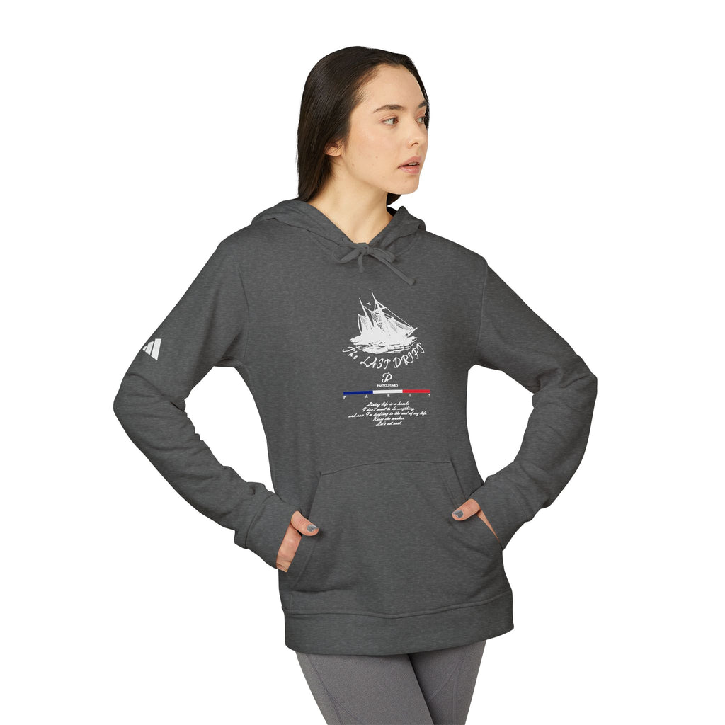 Old Money Yacht Club Hoodie - The Last Drift II (Authentic Adidas Sporty Rich Fleece)