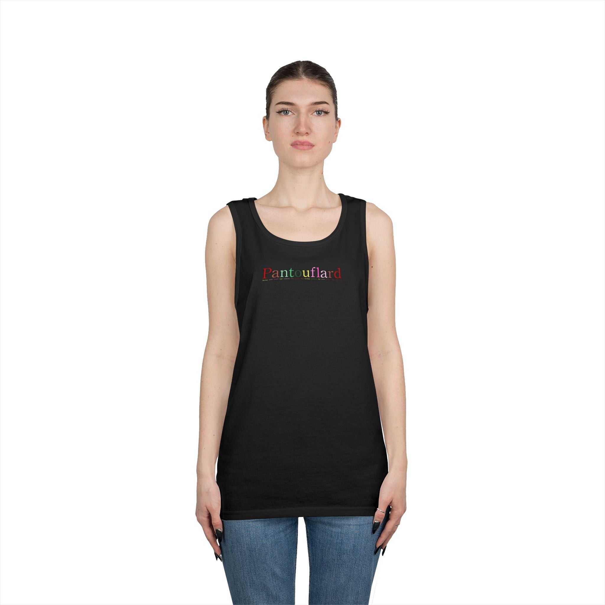 Unisex Heavy Cotton Tank Top - Classic Fit Sleeveless Shirt