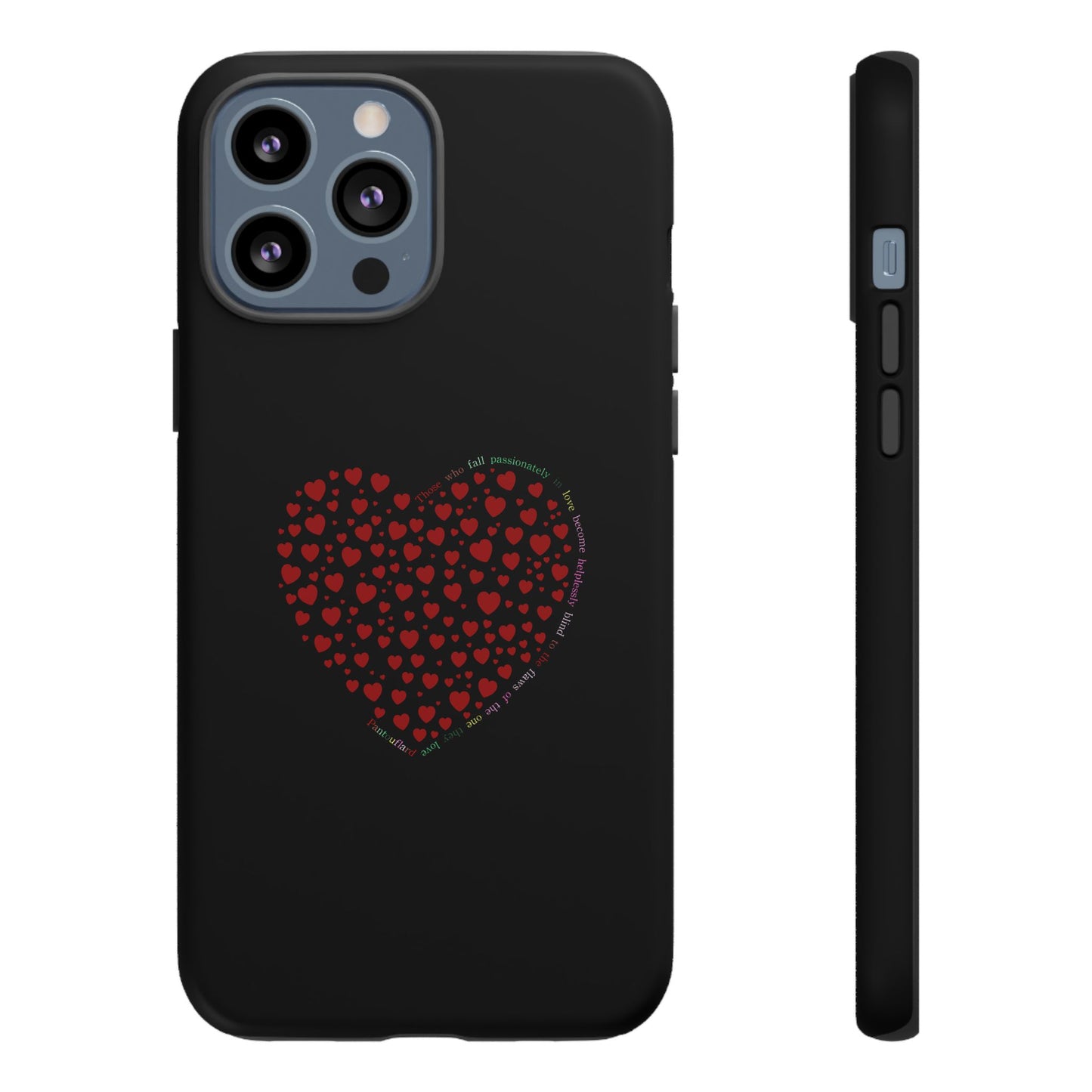 Fundas de corazón rojo para teléfonos iPhone, Galaxy, Google Pixel (54 tipos)