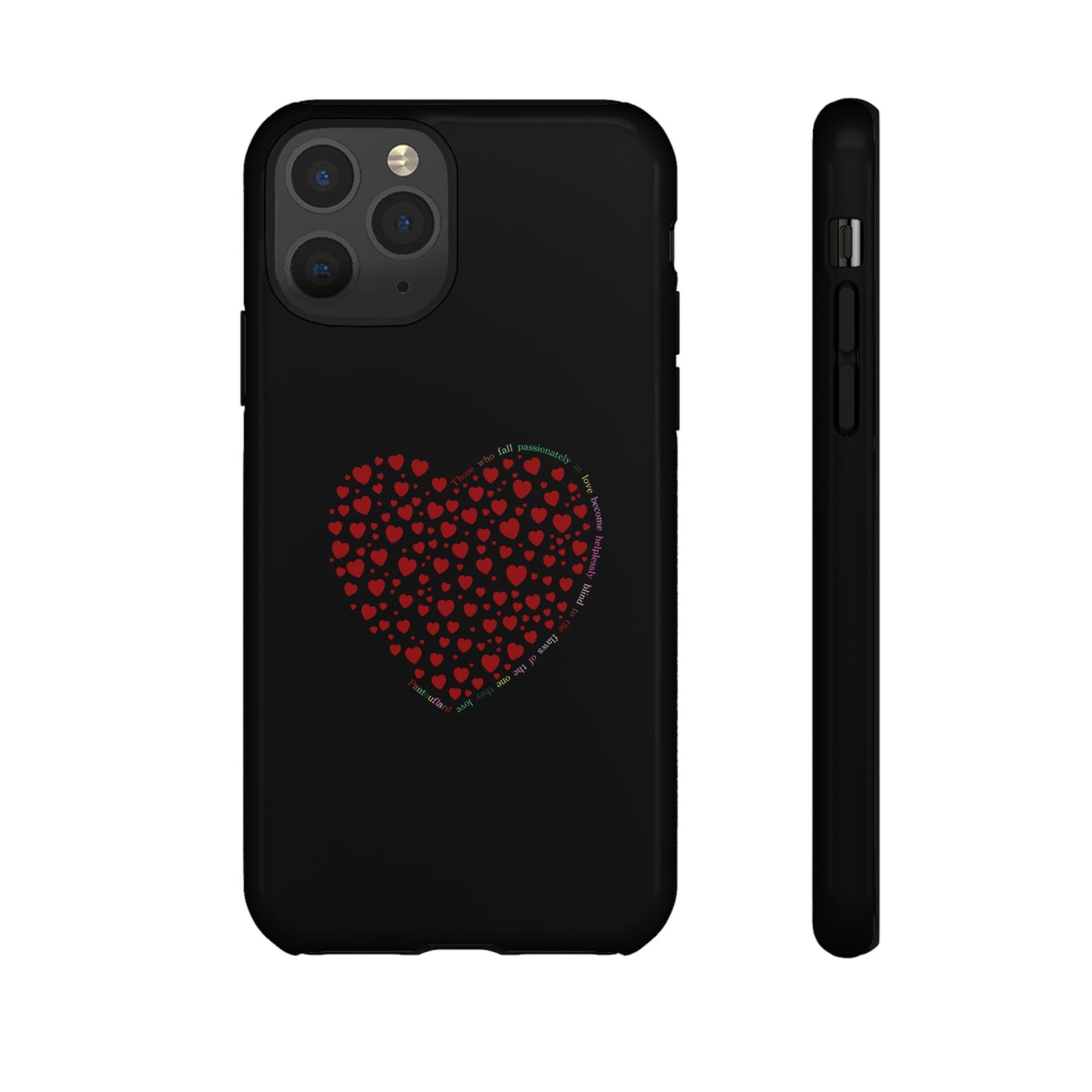 Fundas de corazón rojo para teléfonos iPhone, Galaxy, Google Pixel (54 tipos)