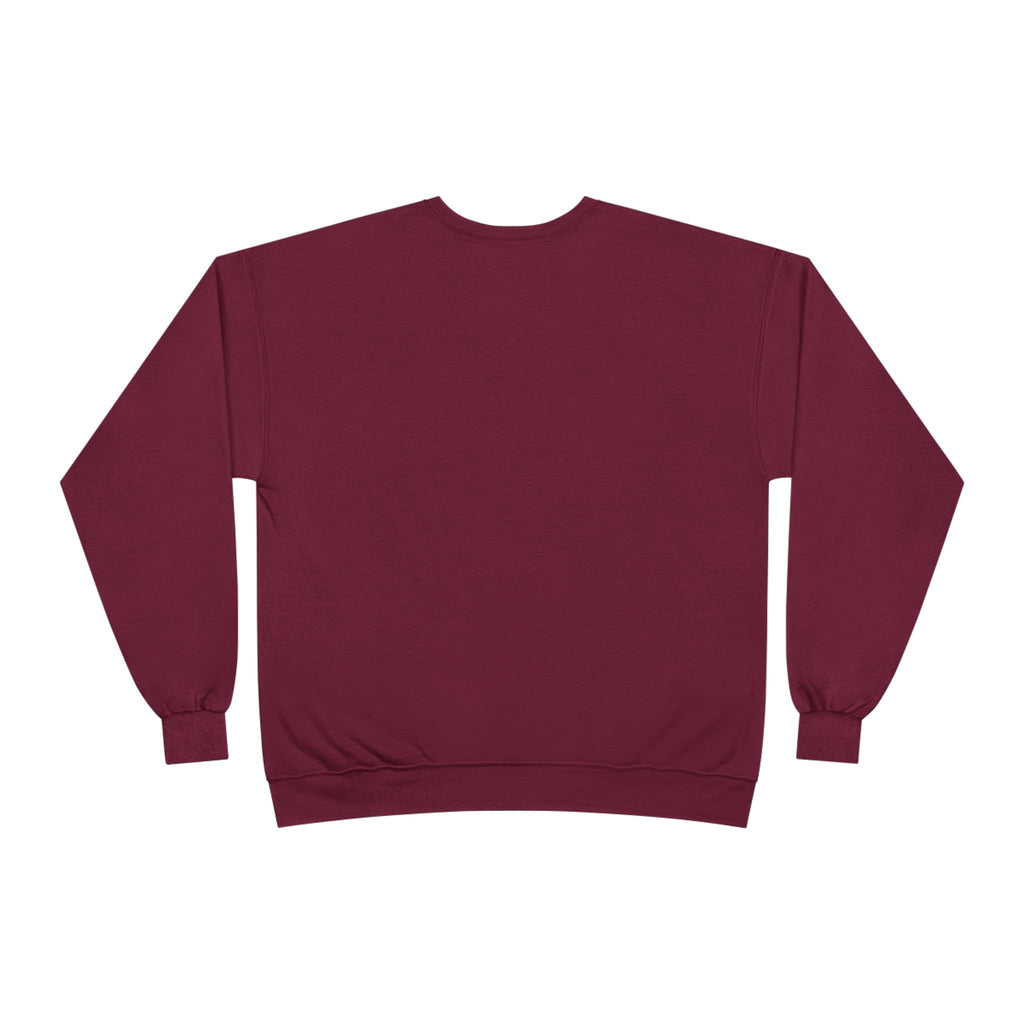 Sustainable Typography Crewneck - Hanes EcoSmart Fleece Sweatshirt