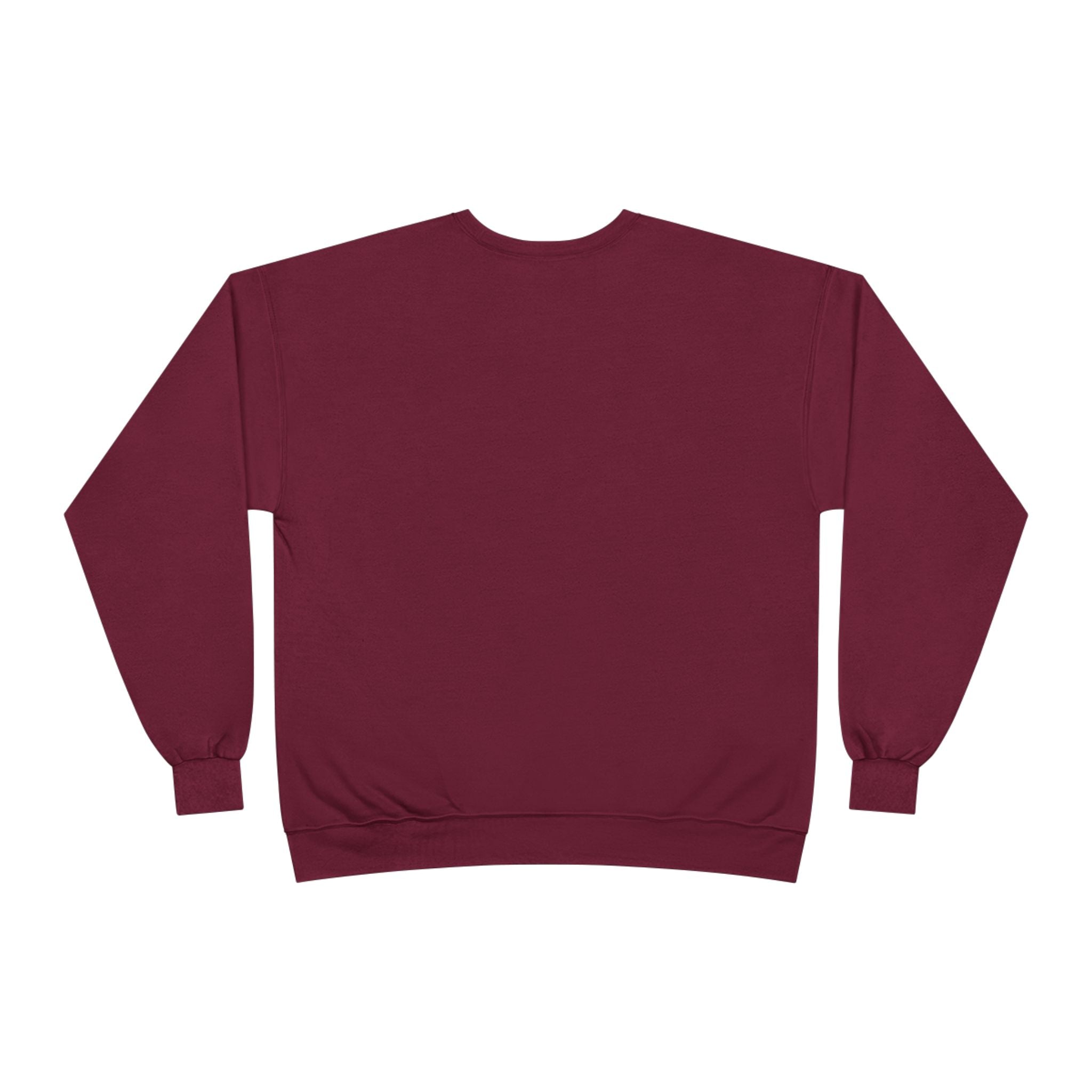 Sustainable Typography Crewneck - Hanes EcoSmart Fleece Sweatshirt