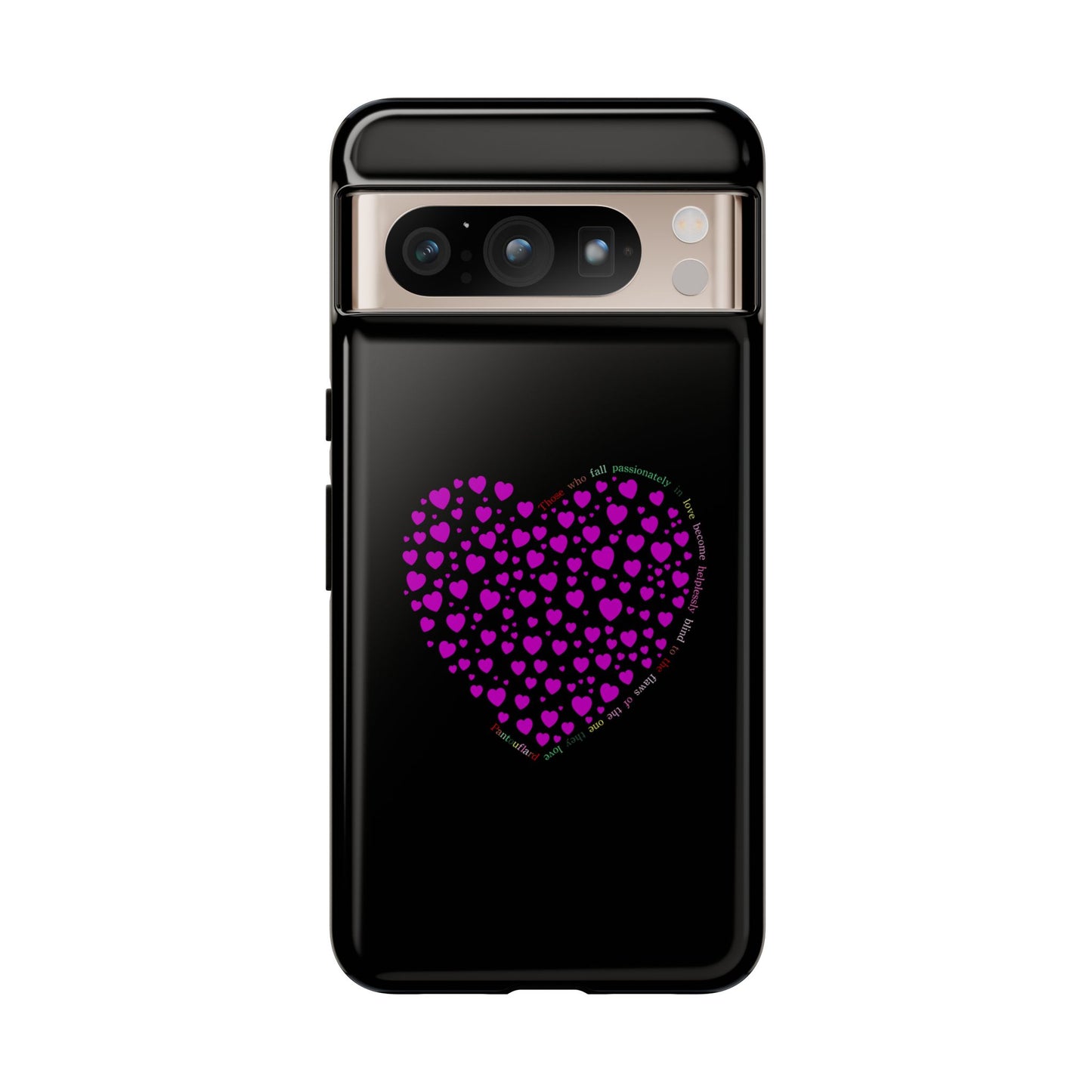 Fundas de corazón rosa para teléfonos iPhone, Galaxy, Google Pixel (54 tipos)
