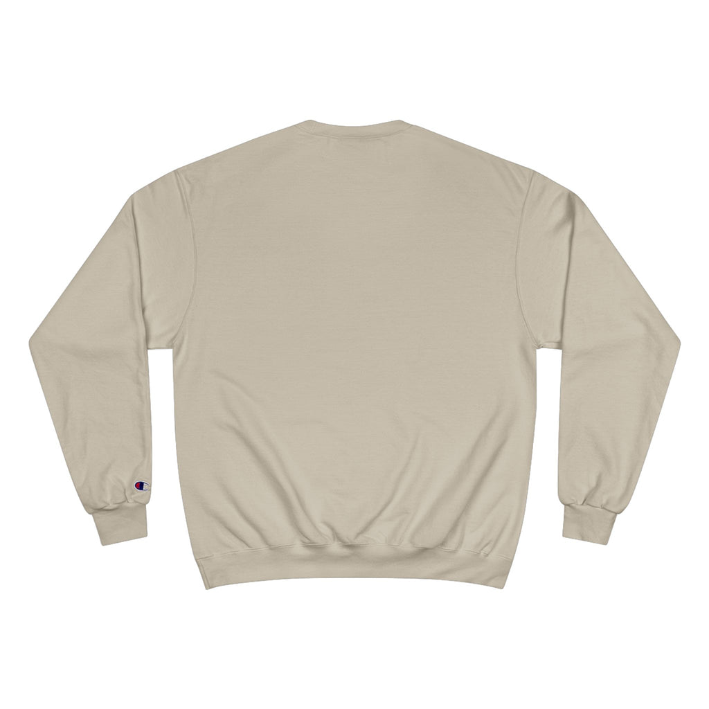 Unisex White Floral Butterfly Spring Quote Cotton Blend Champion Sweatshirt