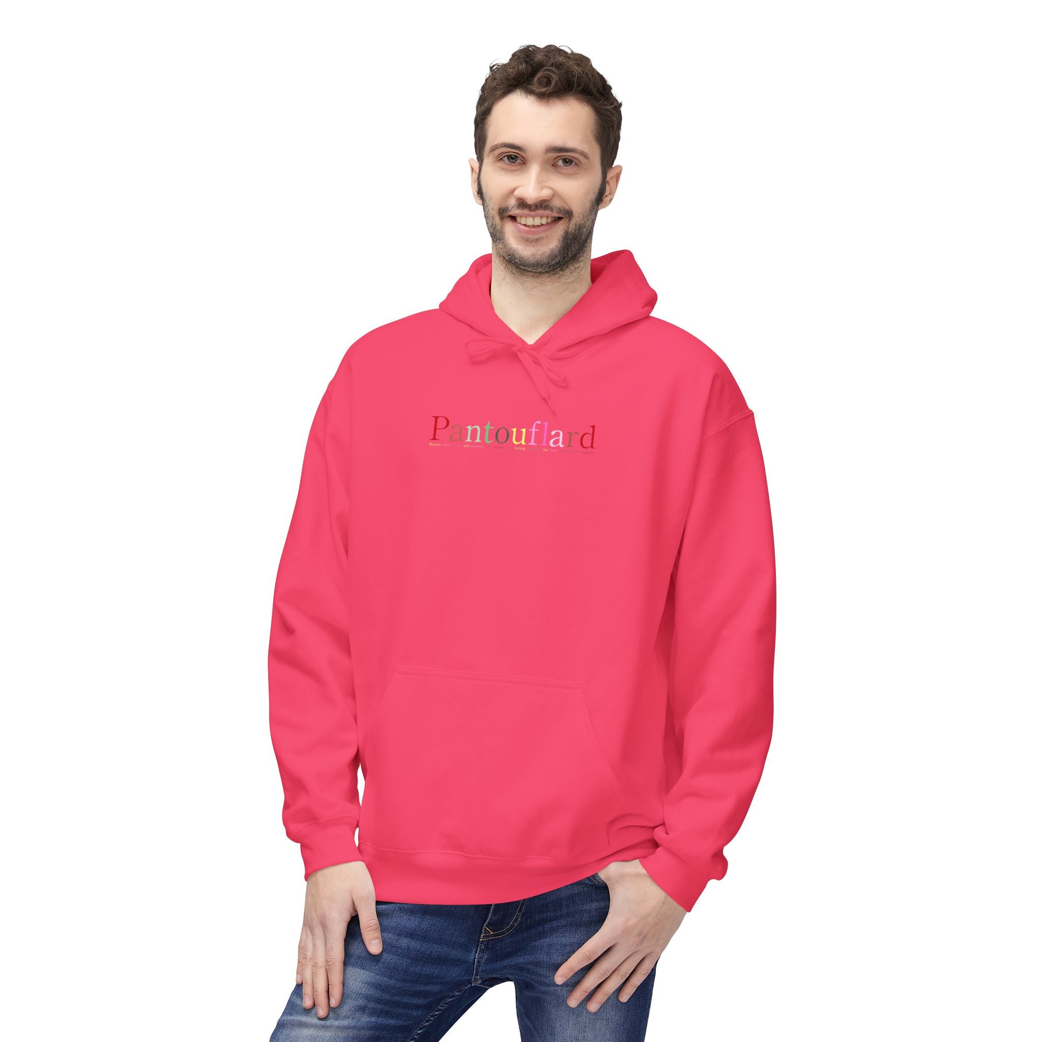Old Money Aesthetic Premium Hoodie - Pantouflard Logo (Gildan Hammer Heavyweight Fleece)