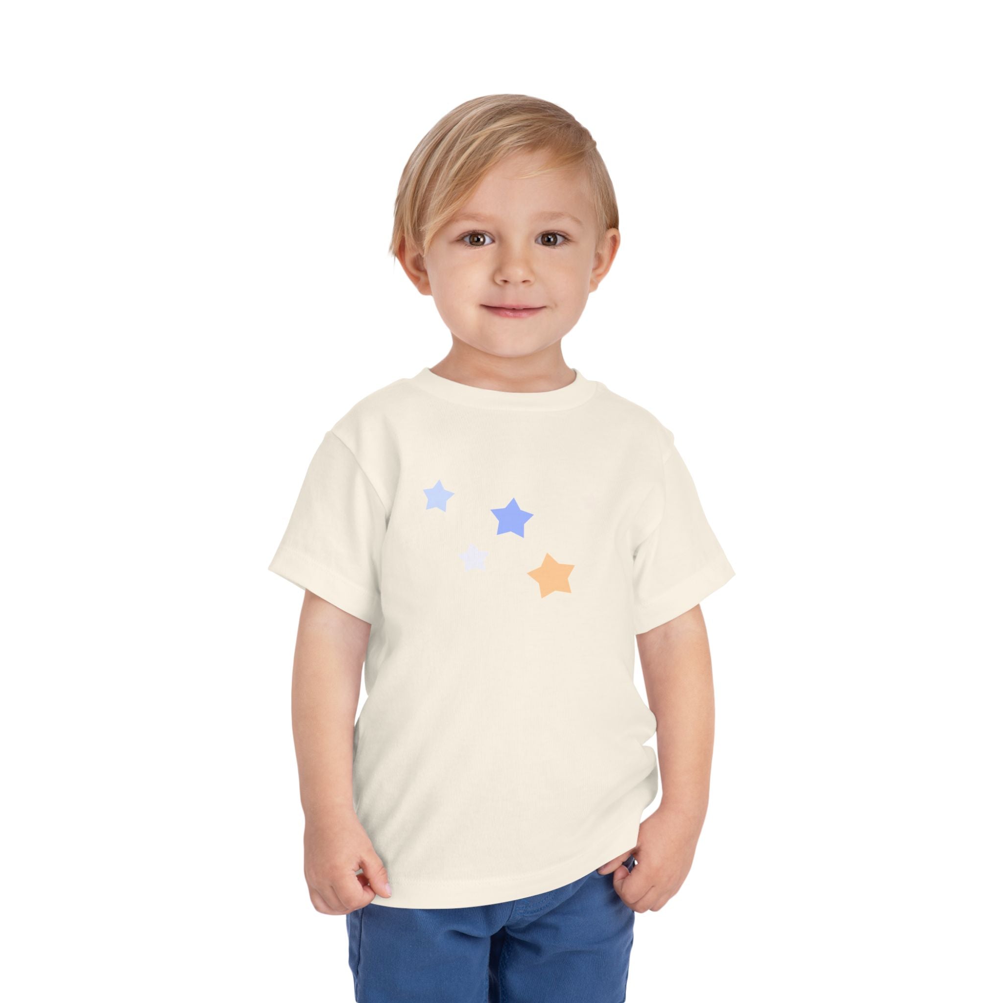 Toddler Boys' & Girls' Cassiopeia Constellation Graphic T-Shirt - W-Shape 100% Cotton Kids short-sleeve t-shirt