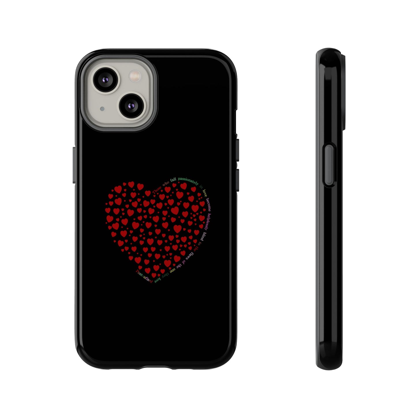 Fundas de corazón rojo para teléfonos iPhone, Galaxy, Google Pixel (54 tipos)