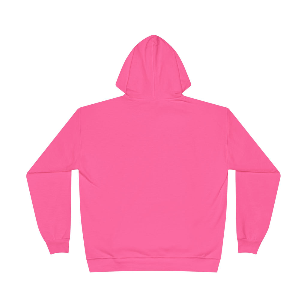 Unisex Light Blue Pantouflard Chick Cotton Blend Pullover Hoodie