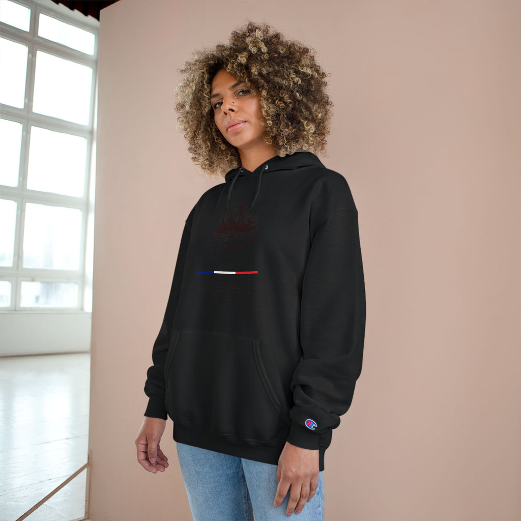 Old Money Nautical Heritage Hoodie - The Last Drift I (Champion Authentic Eco-Fleece)