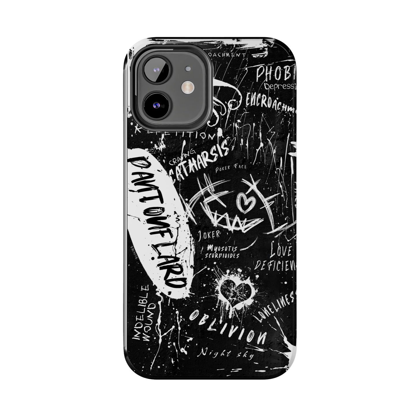 Edgy iPhone Cases for Tough Love - Perfect for Teens and Young Adults, Trendy Art, Unique Gift, Phone Accessories