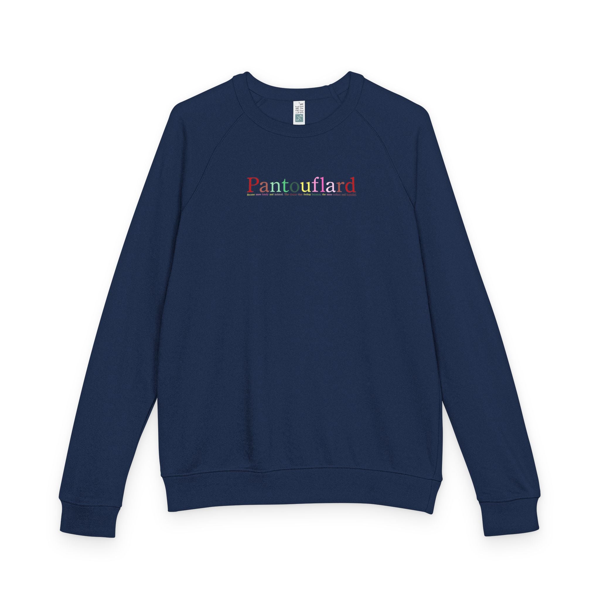 Unisex Old Money Aesthetic Raglan Crewneck - Premium French Terry