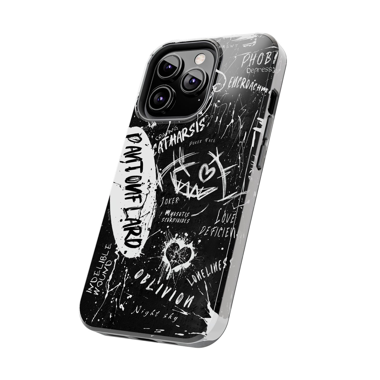 Edgy iPhone Cases for Tough Love - Perfect for Teens and Young Adults, Trendy Art, Unique Gift, Phone Accessories