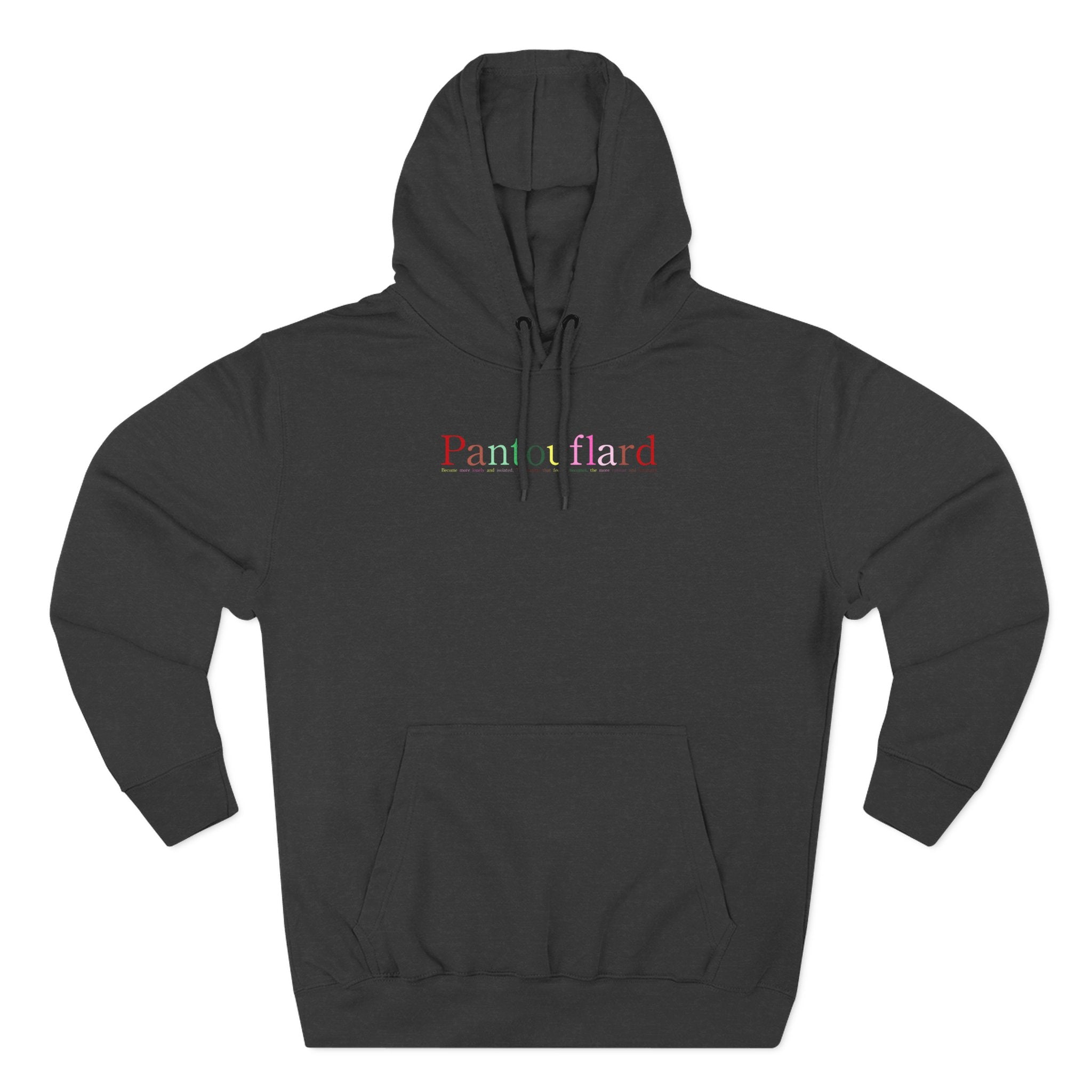 Old Money Aesthetic Premium Hoodie - Pantouflard Colorful Logo (Lane Seven 3-End Fleece)