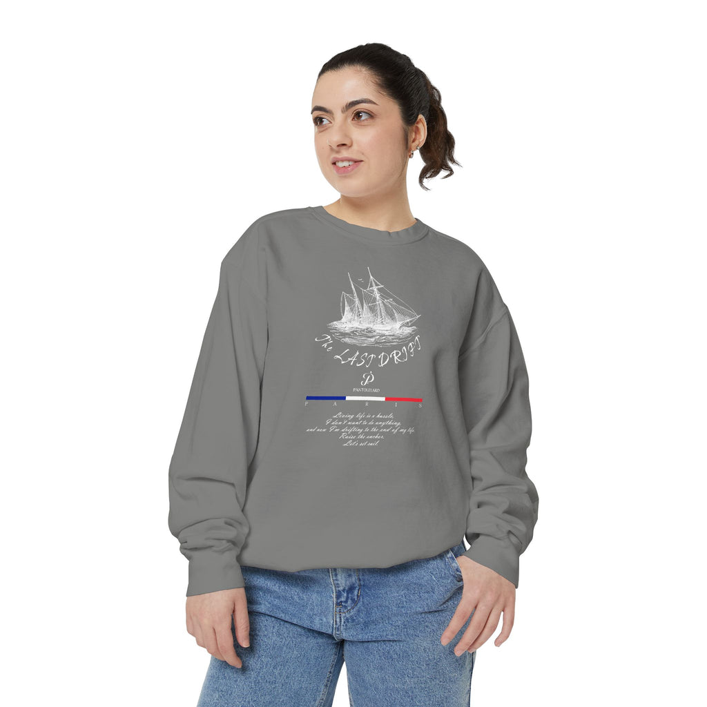 Unisex Navy Last Drift Cotton Blend Sweatshirt