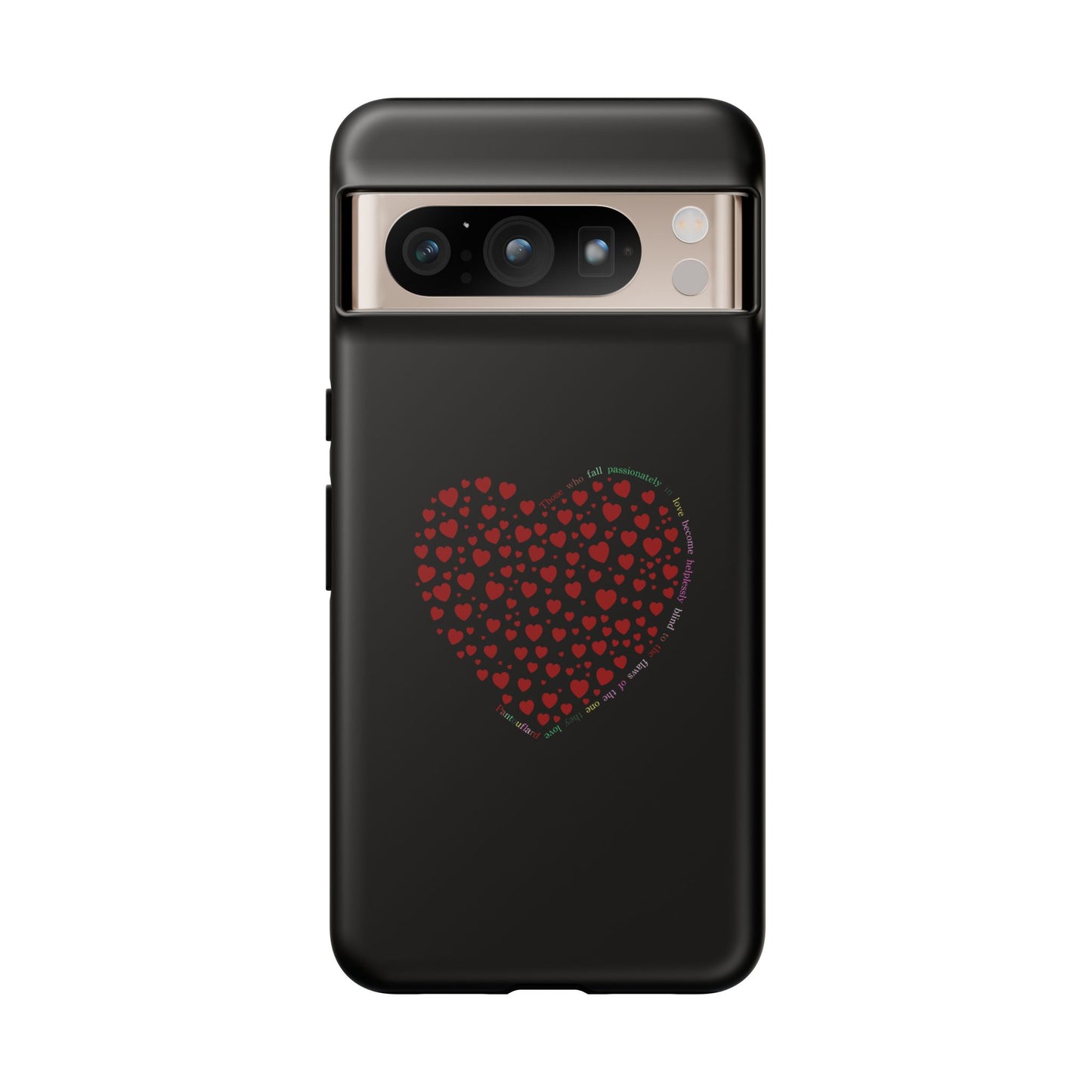 Fundas de corazón rojo para teléfonos iPhone, Galaxy, Google Pixel (54 tipos)