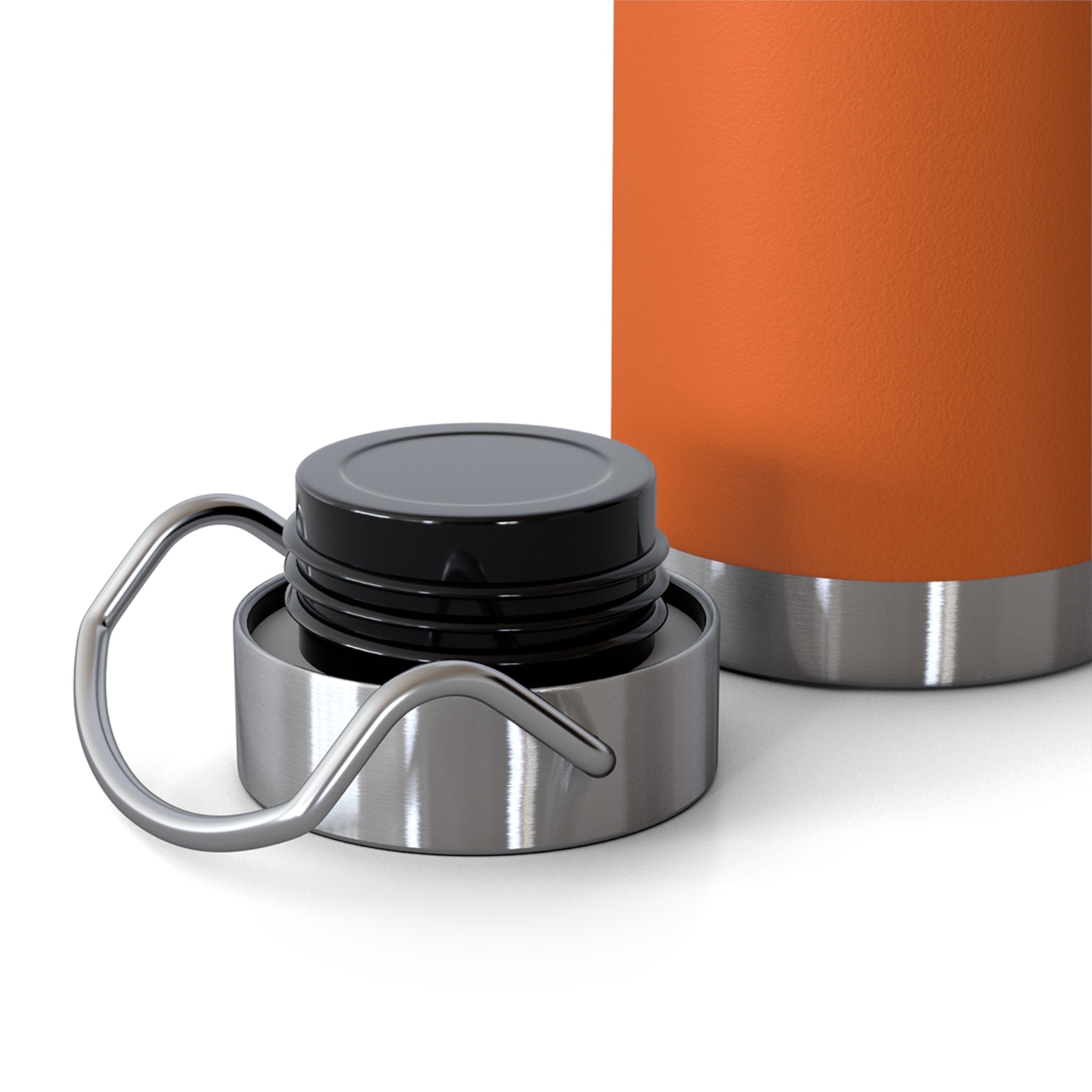 Orange Cute Sleeping Red Panda 22oz Copper Vacuum Insulated Bottle